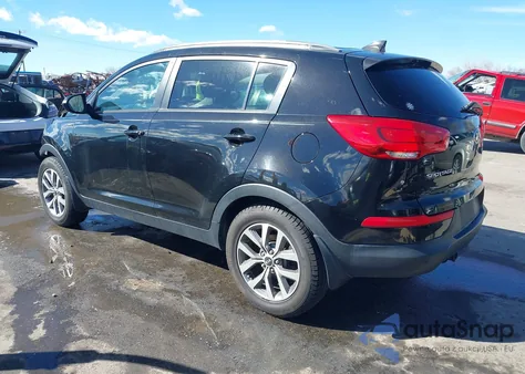2014 Kia Sportage Lx z USA, uszkodzony, nr VIN KNDPBCAC1E7548428